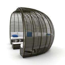 Cabana Luxo em Corda Náutica- Tecido Dona Cru - 3