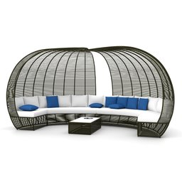 Cabana Luxo em Corda Náutica- Tecido Dona Cru - 2