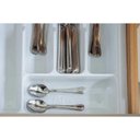Ver imagem 4 de Módulo Cozinha Linea Allure Allure c/Tampo c/2 Pta e 3 Gav 120cm Jequitiba/Gris Linea Brasil