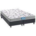 Ver imagem 1 de Cama Box Queen: Colchão Espuma D45 Probel /ep Próextreme Double Face + Base Gray(158x198)