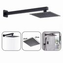 Ver imagem 2 de Chuveiro Inox Inoxidável + Braço , Ducha Aquecedor a Gás ou Solar 20x20 Fc-71