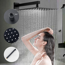 Ver imagem 1 de Chuveiro Inox Inoxidável + Braço , Ducha Aquecedor a Gás ou Solar 20x20 Fc-71