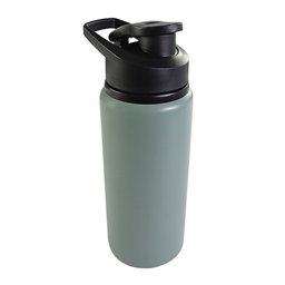 Garrafa Squeeze de Alumínio 600ml com Alça - Verde - 1