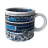 Caneca Estádio da Arena 360 Ml Cerâmica Gremio Foot Ball Licenciada Branco - 3