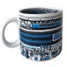 Caneca Estádio da Arena 360 Ml Cerâmica Gremio Foot Ball Licenciada Branco - 4