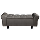 Ver imagem 1 de Recamier Baú Sapateira América 1.30cm Cinza