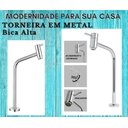Ver imagem 5 de Torneira Cromada Inox com Bica Alta - de Sobrepor em Bancada e Mesa F133