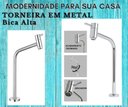 Ver imagem 5 de Torneira Cromada Inox com Bica Alta - de Sobrepor em Bancada e Mesa F133