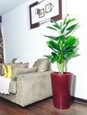 Ver imagem 3 de Folhas de Copo de Leite Decoração Realista Vaso Decorativo