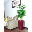 Ver imagem 3 de Folhas de Copo de Leite Decoração Realista Vaso Decorativo