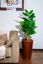 Ver imagem 5 de Folhas de Copo de Leite Decoração Realista Vaso Decorativo