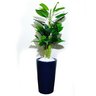 Folhas de Copo de Leite Decoração Realista Vaso Decorativo - 2