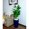 Folhas de Copo de Leite Decoração Realista Vaso Decorativo - 4