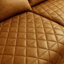 Ver imagem 2 de Sofá Essenza Bom Pastor 3 Lugares Reclinável Caramelo Veludo