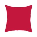 Ver imagem 1 de Capa De Almofada Lisa Veludo Vermelho 50X50Cm