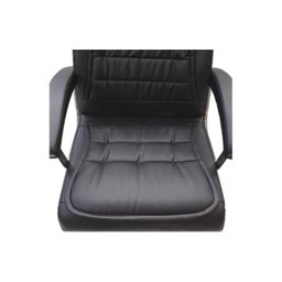 Cadeira Giratória em Couro Califórnia Fratini Móveis Preto - 8