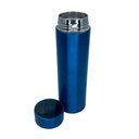 Ver imagem 1 de Garrafa Térmica com Medidor Temperatura Digital Squeeze Portátil Azul