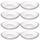 Ver imagem 1 de 8 Cestas para Frutas Fruteira de Mesa Transparente 3,5l Trio Crippa Bancada Verduras