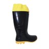 Bota de Pvc Preta com Polaina Kadesh Safety Boots Ref 6033polpa - 3