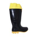 Ver imagem 3 de Bota de Pvc Preta com Polaina Kadesh Safety Boots Ref 6033polpa