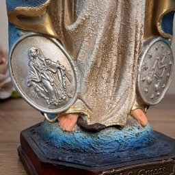 Nossa Senhora Das Graças da Medalha Milagrosa 20cm Resina - 4