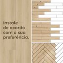 Ver imagem 6 de Piso Vinílico Auto Adesivo Régua Madeira Manta Caixa 5m² Brinovar