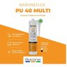 5x Selante Adesivo Pu 40 Multi Cinza 400g Barone Multiuso - 3