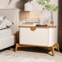 Ver imagem 3 de Conjunto Mesa de Cabeceira San Marino Off White Nature