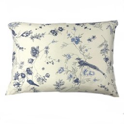 JOGO DE LENÇOL ALTENBURG QUEEN 3 PEÇAS MALHA IN COTTON COM FRONHAS - UN - BOTANICAL BLUE - 2