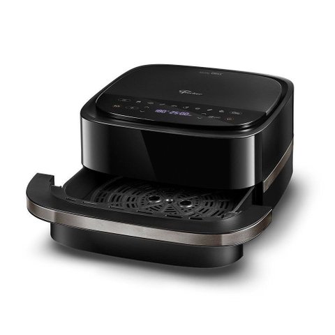 Fritadeira Elétrica Fischer Air Fryer Dual Grill 4l Preta