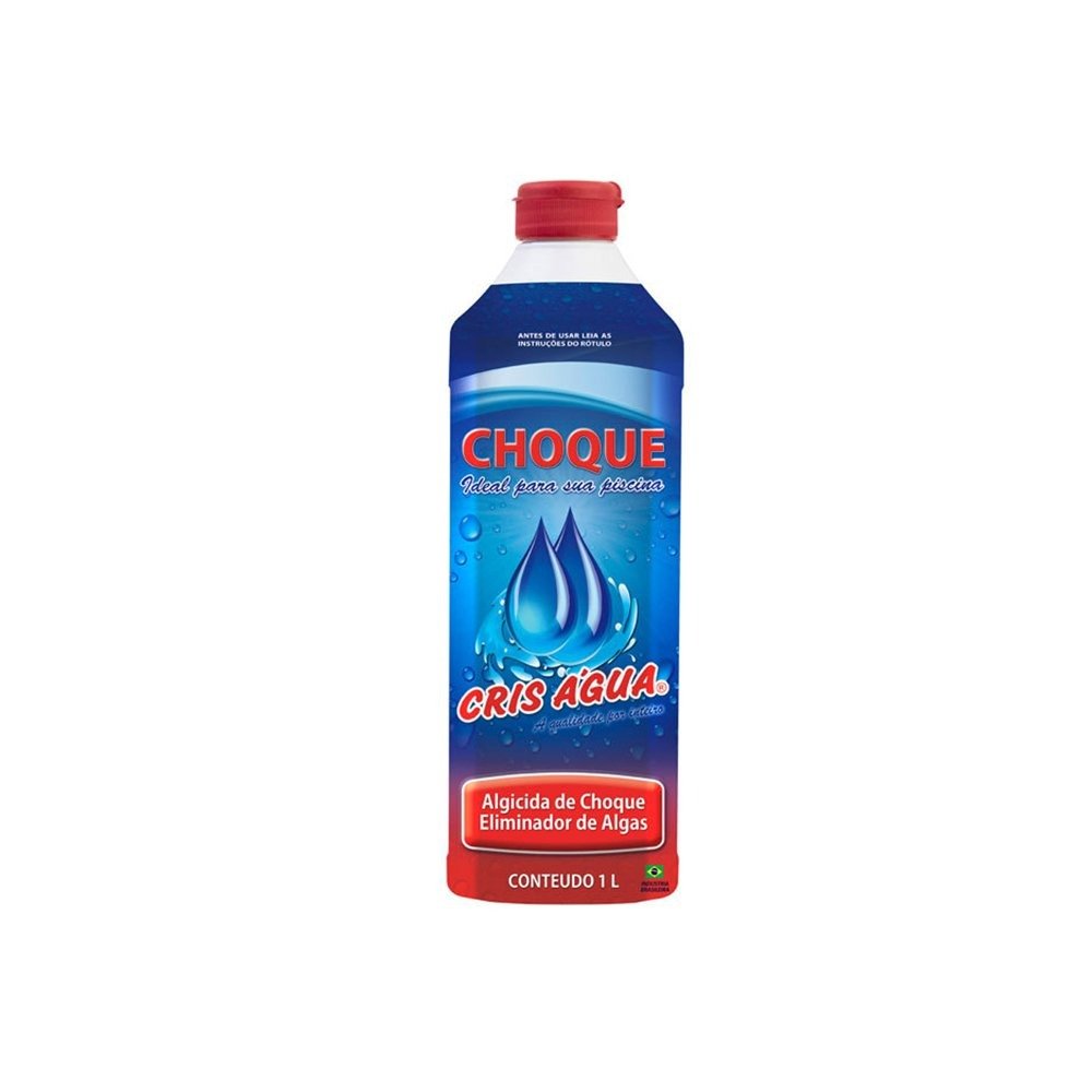 Algicida Choque 1 Litro - Cris água