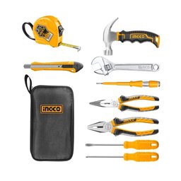 Conjunto De Ferramentas Ingco Com 9 Peças - 1 Conjunto De Ferramentas Ingco Com 9 Peças - 1