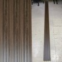 Ver imagem 2 de Placa Painel Ripado Parede Madeira Ecologica Decoraçao Revestimento Sala Estar Loja Casa Recepçao Co