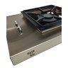 Bifeteira de Embutir Inox com Queimador Duplo Tornocenter - 3
