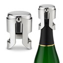 Ver imagem 5 de Tampa de Pressão Inox Garrafa Vinho Champanhe Vedação Vácuo