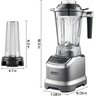 Amzchef Liquidificador Profissional 1800w com Copo 600ml e 3 Velocidades - 8