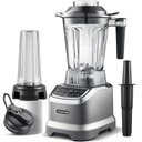 Ver imagem 1 de Amzchef Liquidificador Profissional 1800w com Copo 600ml e 3 Velocidades