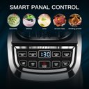 Ver imagem 7 de Amzchef Liquidificador Profissional 1800w com Copo 600ml e 3 Velocidades
