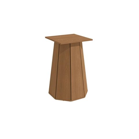 Base Mesa de Jantar Jade Ba54 Madeirado S/ Tampo Canela - Kappesberg