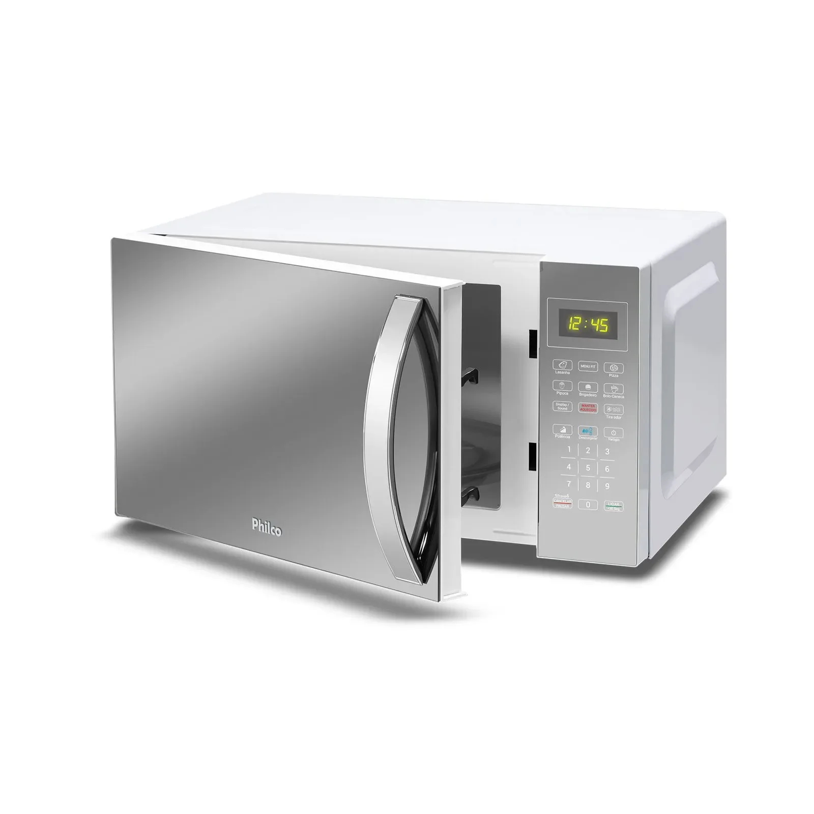 Micro-ondas 25l Philco Espelhado Limpa Fácil 1100w Pmo28e - 3