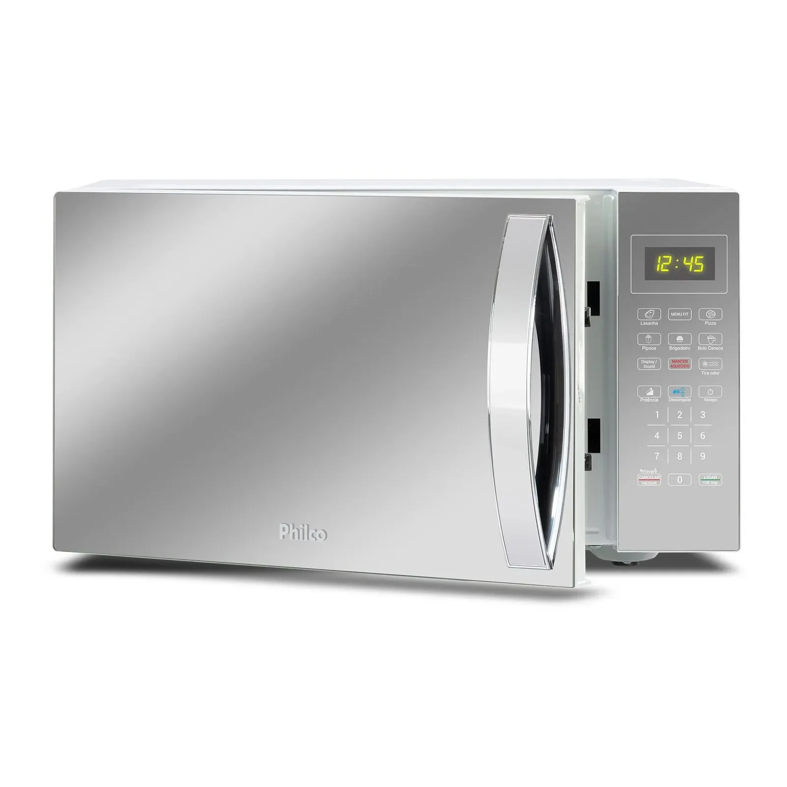 Micro-ondas 25l Philco Espelhado Limpa Fácil 1100w Pmo28e - 2