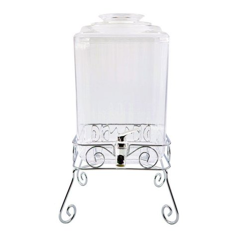 Suqueira de Acrílico 7,5l Sucos Limonada Festas Decoração