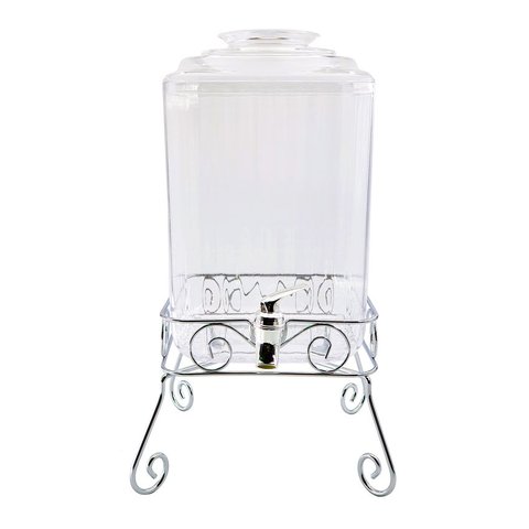 Suqueira de Acrílico 7,5L Sucos Limonada Festas Decoração