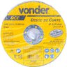 Disco de Corte 115 Mm X 1,0 Mm X 22,23 Mm Dci Inox Vonder - 2