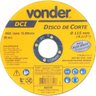 Disco de Corte 115 Mm X 1,0 Mm X 22,23 Mm Dci Inox Vonder - 1