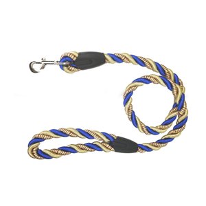 coleira Corda de Nylon Trançada Cachorro Grande Guia Medio Porte Pets Reforçada Grossa Corrente