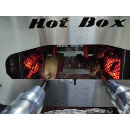 Churrasqueira Sem Fumaça Para Apartamento Hotbox Costela 2 grelhas+3espetos - 3