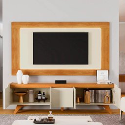 Painel com Rack Atenas com Led Tv 58 Mavaular - 3