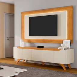 Painel com Rack Atenas com Led Tv 58 Mavaular - 2