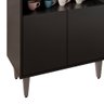 Balcão Aparador Buffet Cantinho do Café 71cm Lice M24 Preto - Mpozenato - 7